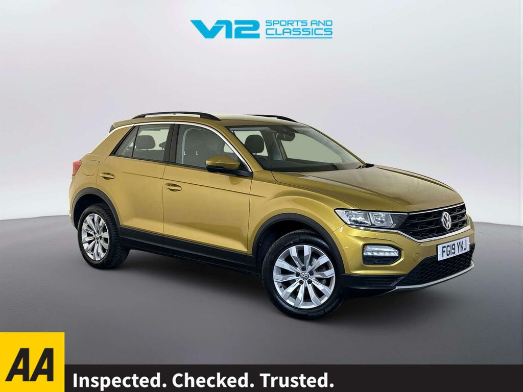 Volkswagen T-Roc 1.5 Tsi Gpf Evo Se Suv Euro 6 S Yellow