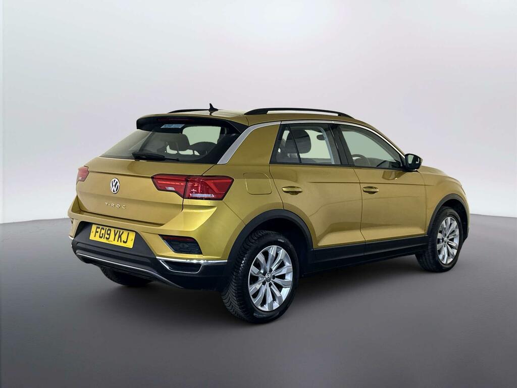 Volkswagen T-Roc Se Black #8