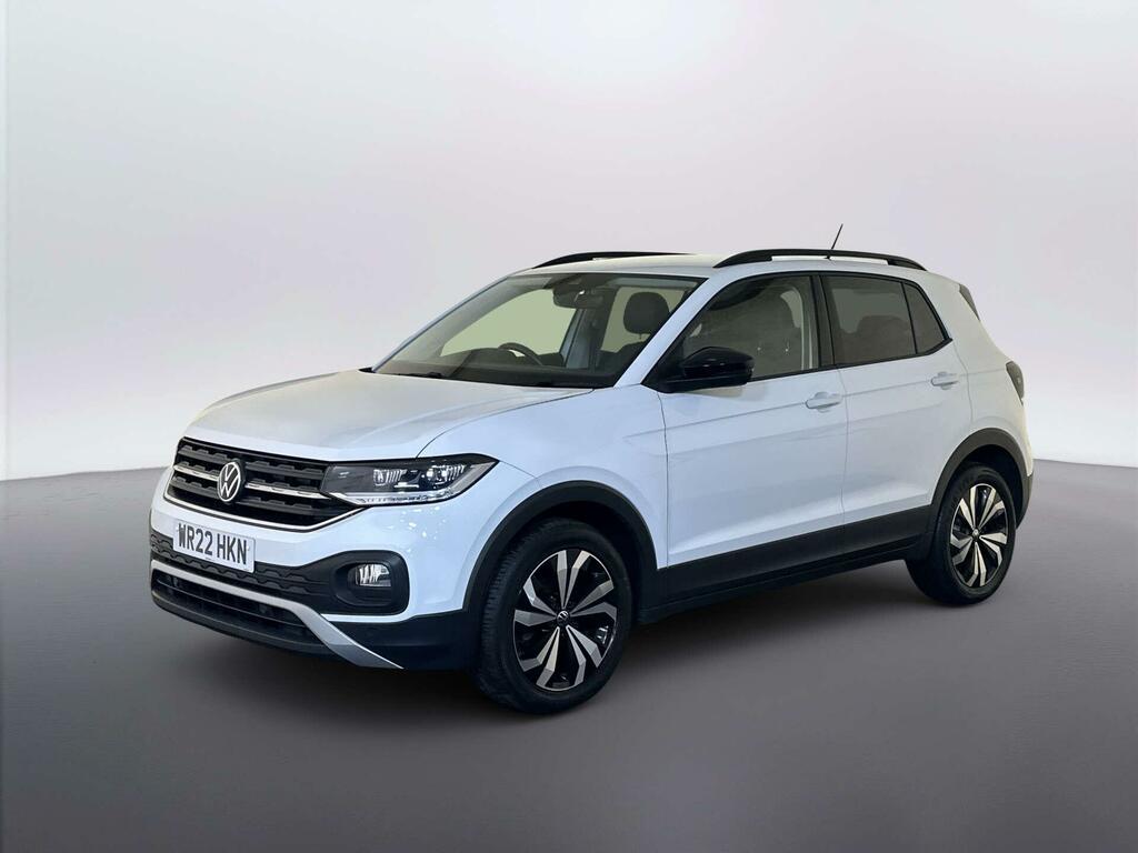 Volkswagen T-Cross 1.0 Tsi Black Edition Suv Euro 6 White #4