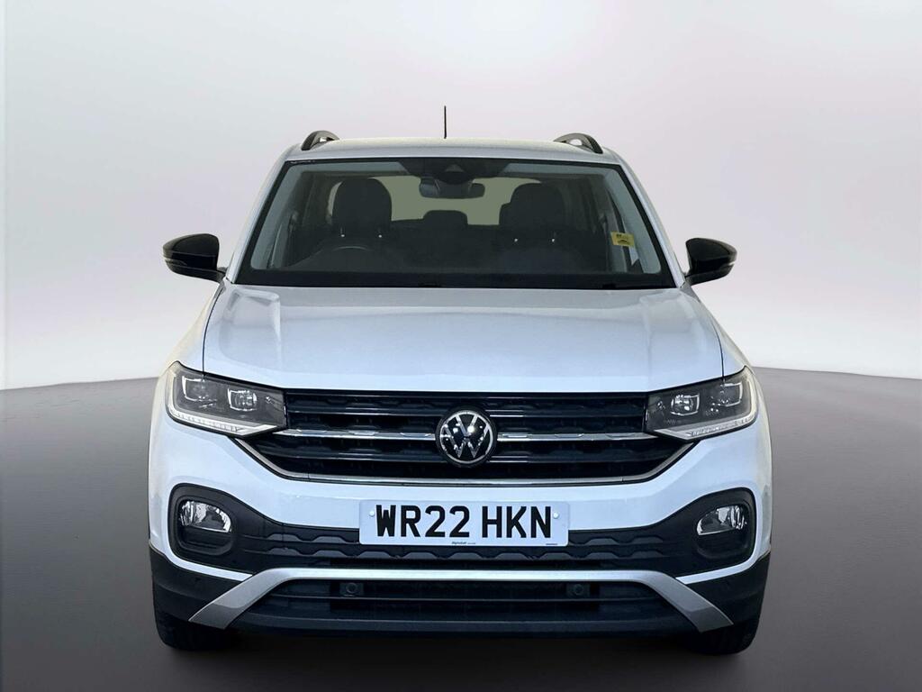 Volkswagen T-Cross 1.0 Tsi Black Edition Suv Euro 6 White #3