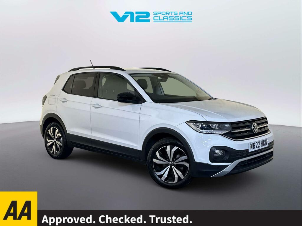 Volkswagen T-Cross 1.0 Tsi Black Edition Suv Euro 6 White