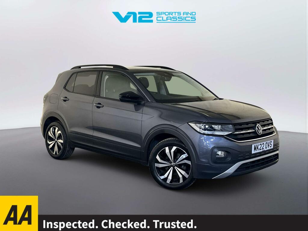 Volkswagen T-Cross 1.0 Tsi Black Edition Suv Euro 6 Grey