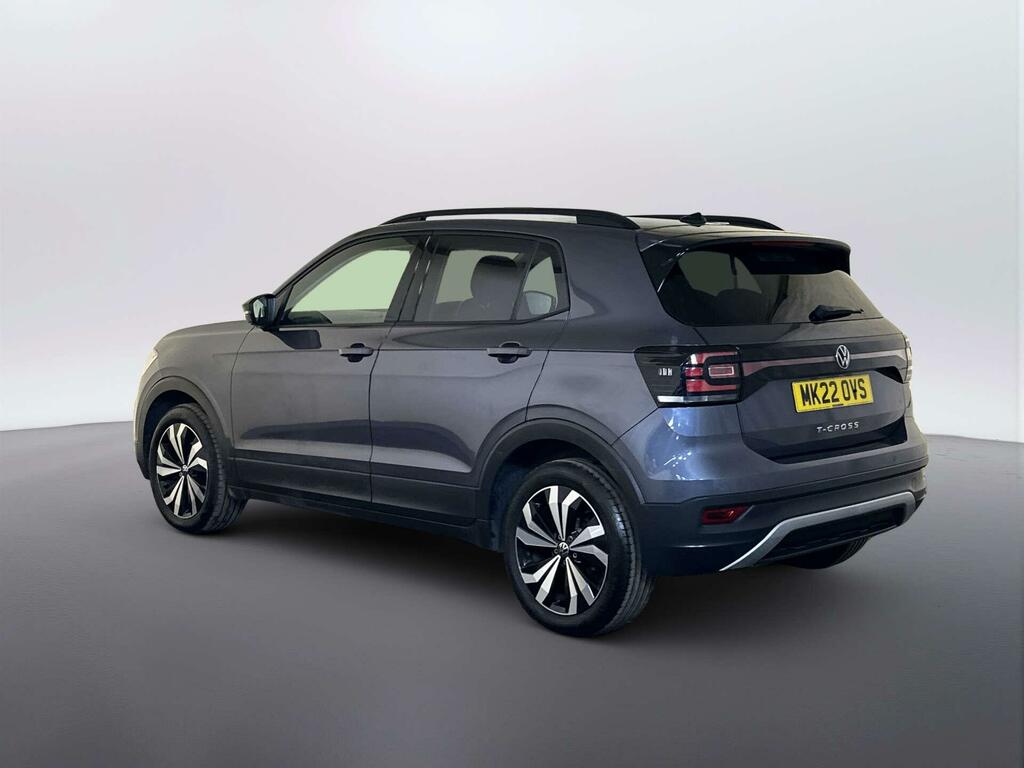 Volkswagen T-Cross 1.0 Tsi Black Edition Suv Euro 6 Grey #6