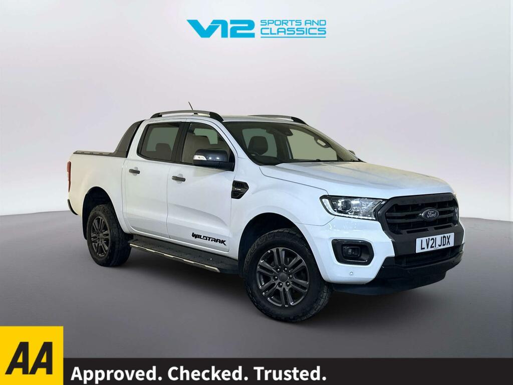 Ford Ranger 2.0 Ecoblue Wildtrak Pickup Double Cab White