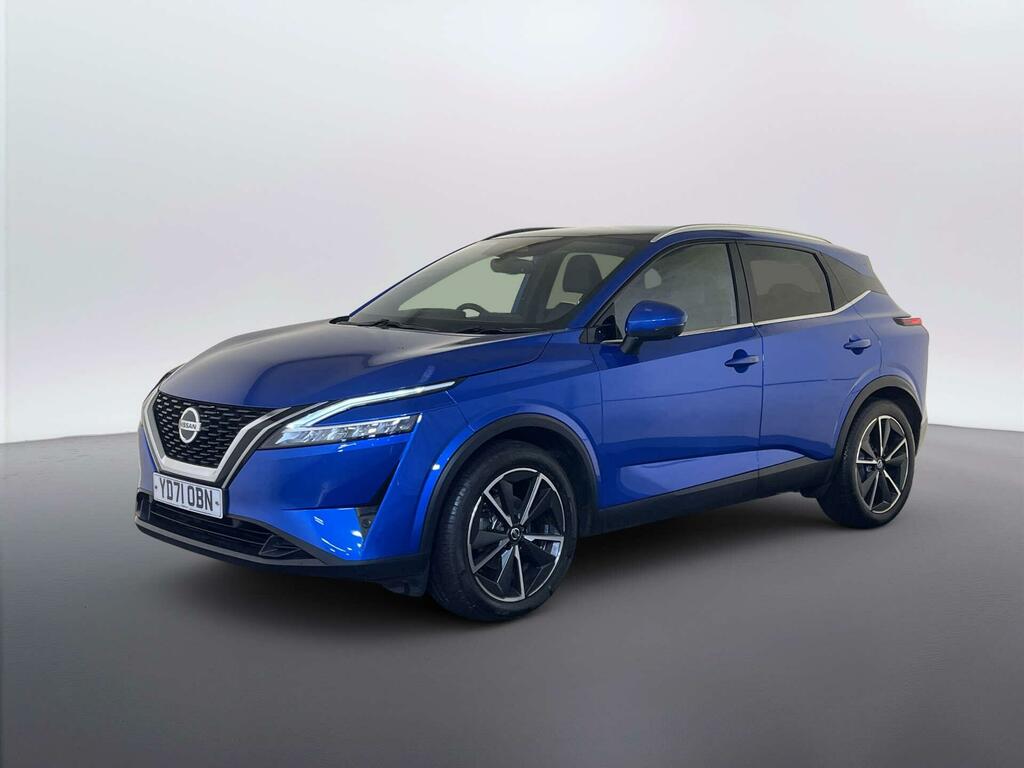 Nissan Qashqai 1.3 Dig-t Mhev Tekna Suv Hybrid Xtron 4 YD71OBN Blue #4