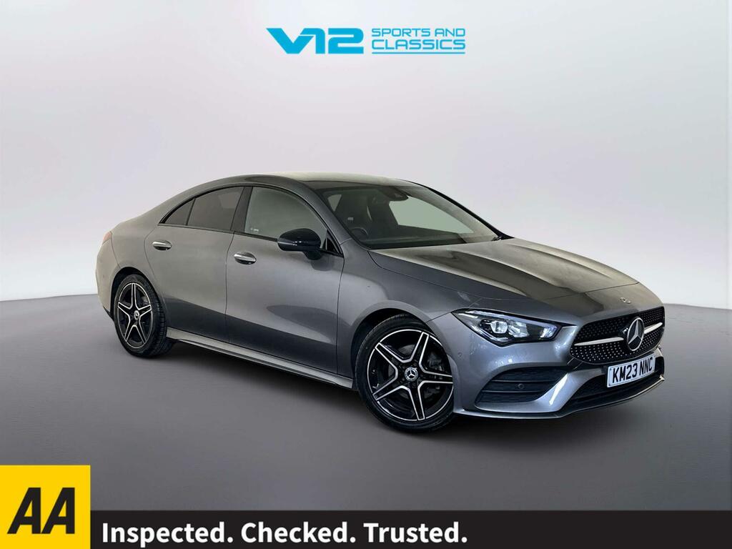 Mercedes-Benz CLA Class 1.3 Cla180 Amg Line Premium Coupe 7G- Grey