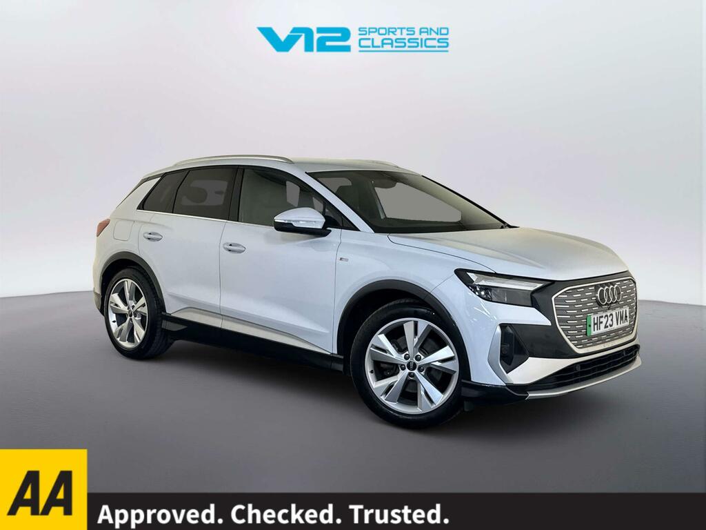 Audi Q4 E Tron 35 S Line Suv 55Kwh 170 Ps White