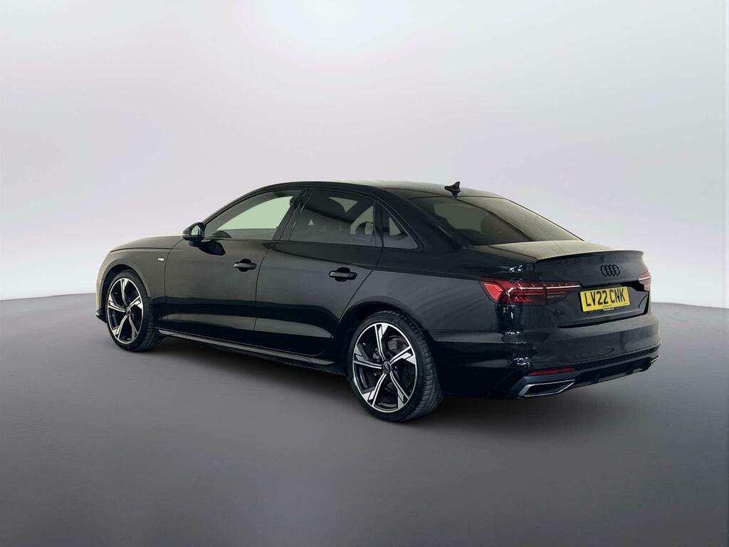 Audi A4 2.0 Tfsi 35 Black Edition Saloon S Tron Black #6