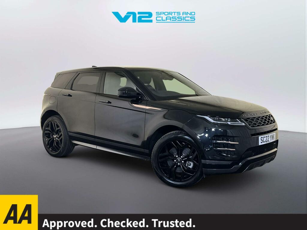 Land Rover Range Rover Evoque 1.5 P300e 12.2Kwh R-dynamic Hse Suv Plu Black