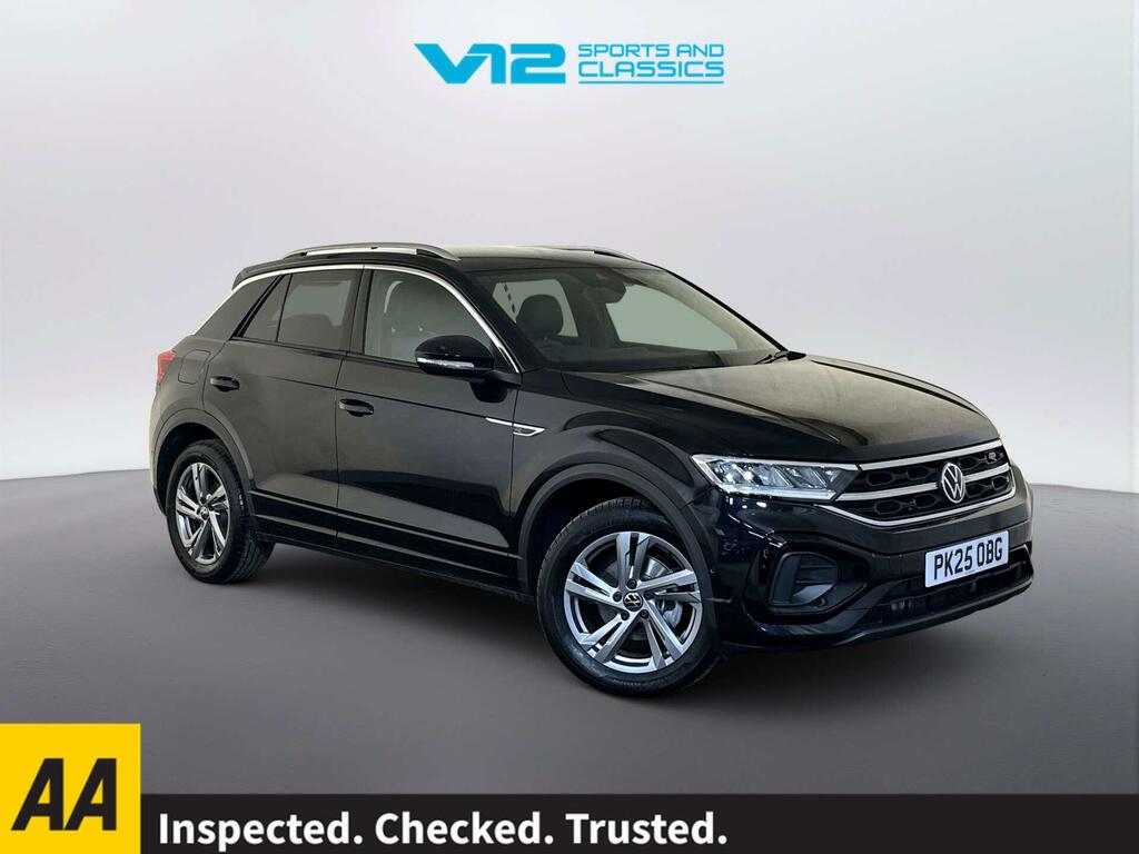 Volkswagen T-Roc 1.5 Tsi R-line Suv Dsg Euro 6 Ss 15 Black