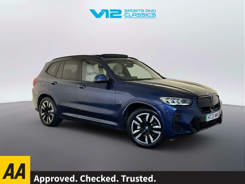 BMW iX3 80Kwh M Sport Suv 286 Ps Blue