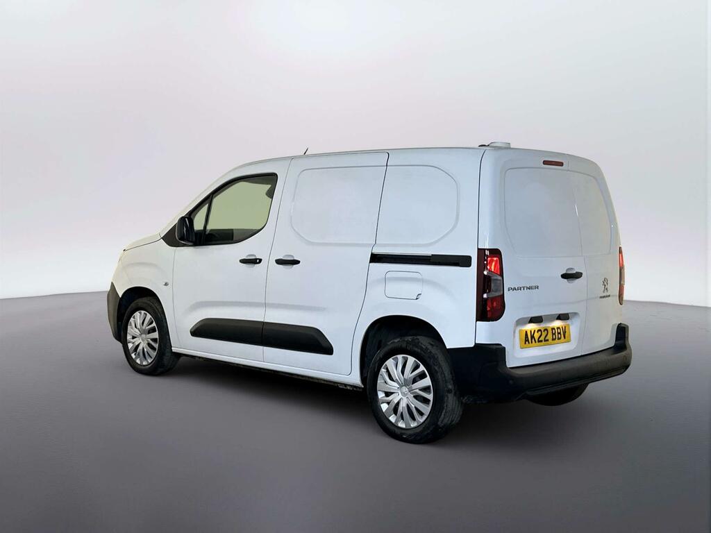 Peugeot Partner 1.5 Bluehdi 1000 Professional Premium Standard Pan White #6