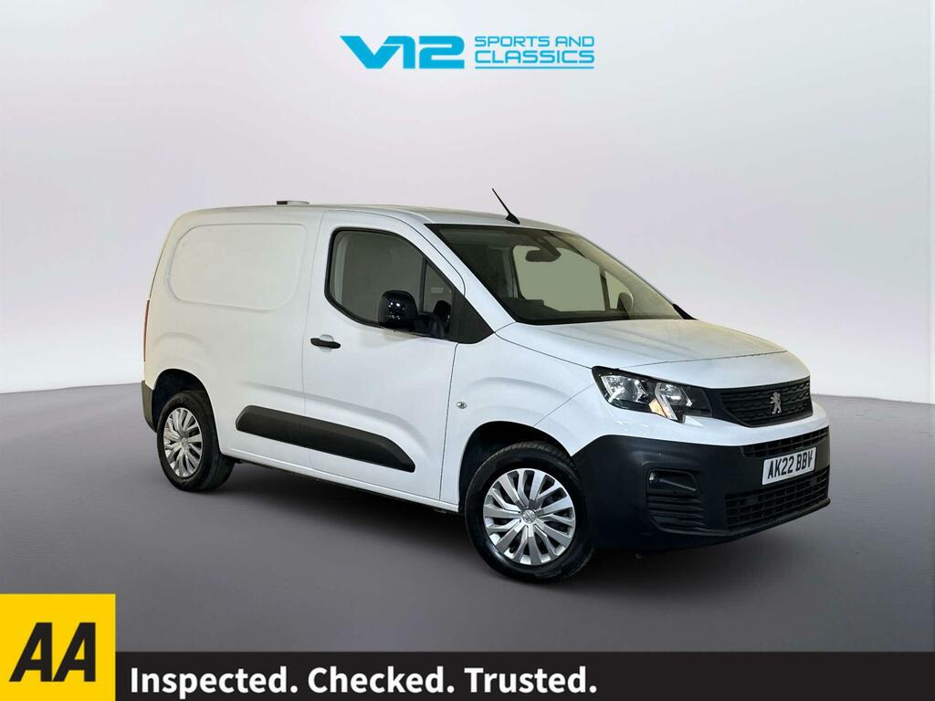 Peugeot Partner 1.5 Bluehdi 1000 Professional Premium Standard Pan White