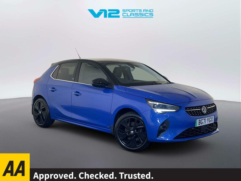 Vauxhall Corsa-e 50Kwh Elite Nav Premium Hatchback Aut Blue