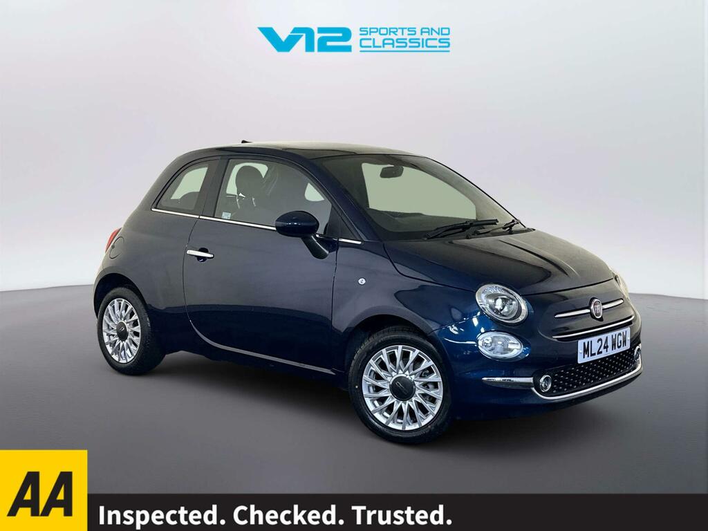 Fiat 500 1.0 Mhev Hatchback Euro 6 Ss Blue