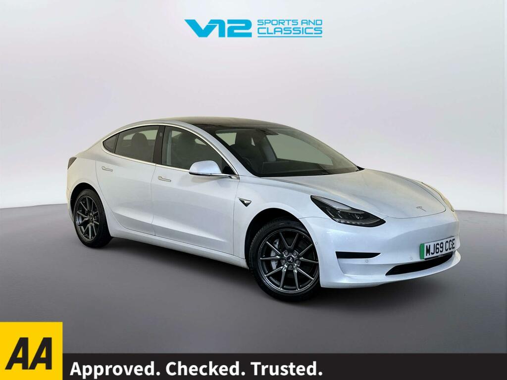 Tesla Model 3 Standard Range Plus Saloon Rwd White