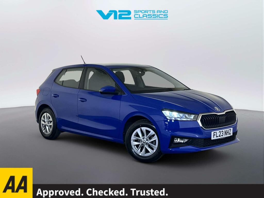 Skoda Fabia 1.0 Mpi Se Comfort Hatchback Eur Blue