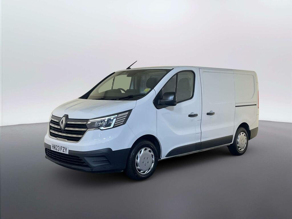 Renault Trafic 2.0 Dci Blue Sl28 Business Panel Van M White #4