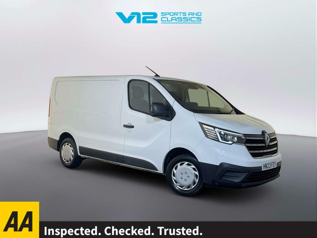 Renault Trafic 2.0 Dci Blue Sl28 Business Panel Van M White
