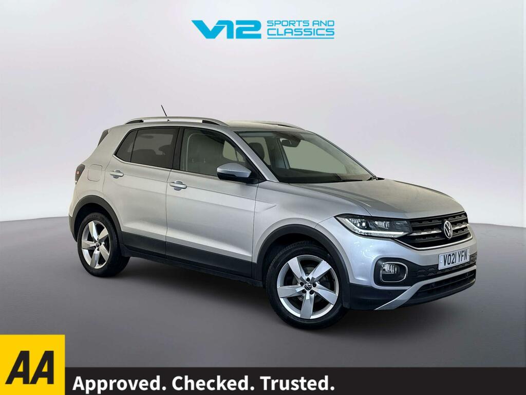 Volkswagen T-Cross 1.0 Tsi Sel Suv Dsg Euro 6 Ss 110 P Silver