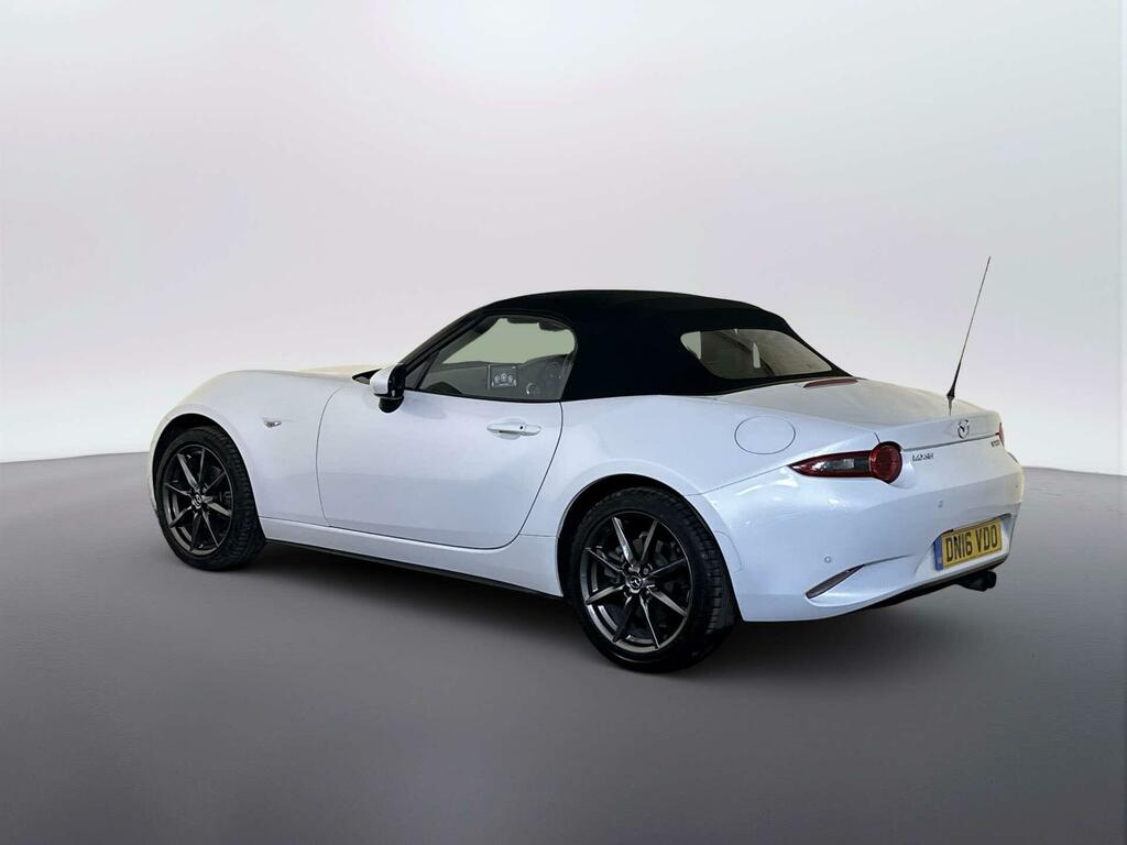 Mazda MX-5 2.0 Skyactiv-g Sport Nav Convertible Ma White #6