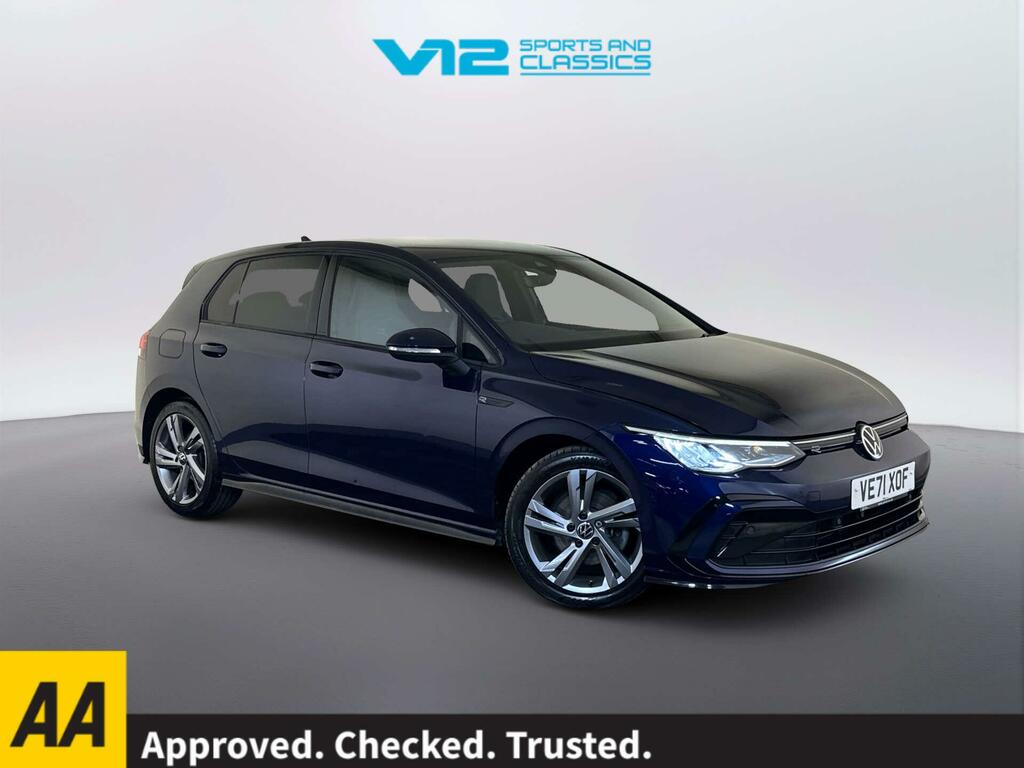 Volkswagen Golf 1.5 Tsi R-line Hatchback Euro 6 Blue