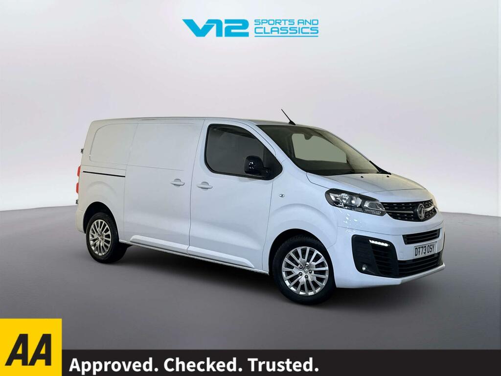 Vauxhall Vivaro 1.5 Turbo D 2900 Pro Panel Van 6Dr L White