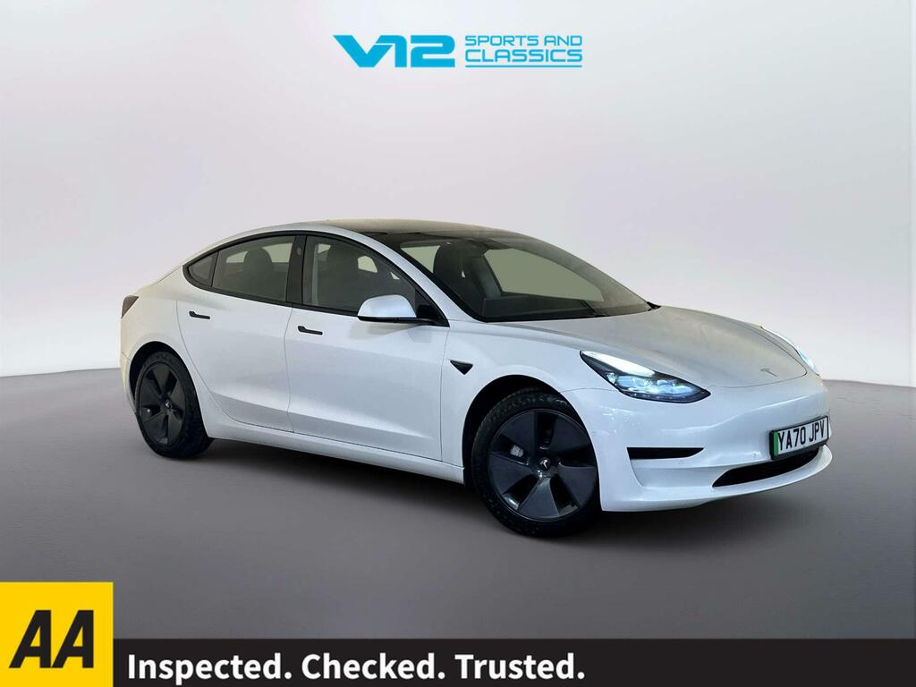 Tesla Model 3 Standard Range Plus Saloon Rwd White