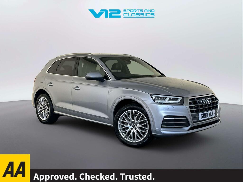 Audi Q5 2.0 Tdi 40 S Line Suv S Tronic Quattro Silver