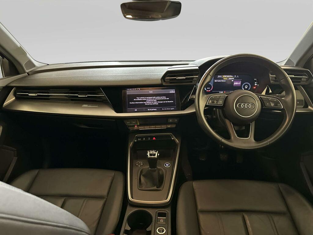 Audi A3 1.5 Tfsi 35 Sport Saloon Euro 6 Black #2