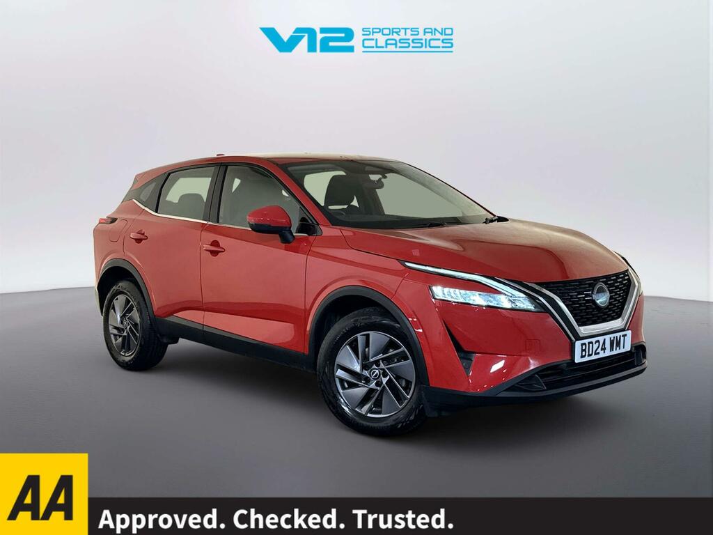 Nissan Qashqai 1.3 Dig-t Mhev Acenta Premium Suv Hybri Red