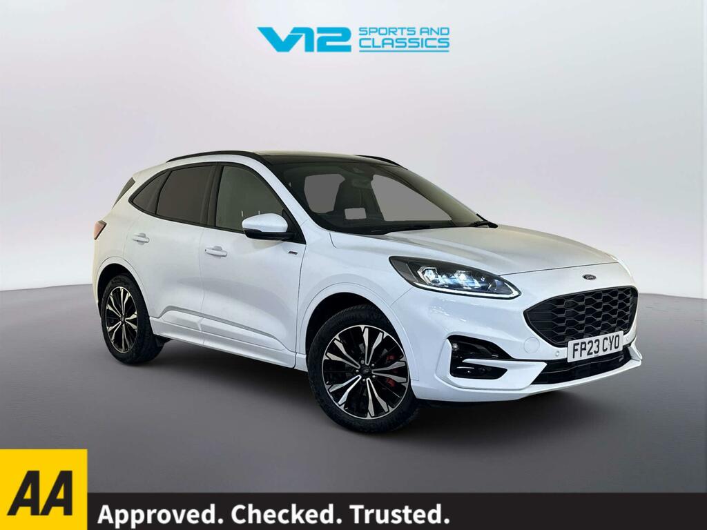 Ford Kuga 2.5 Ecoboost Duratec 14.4Kwh St-line X Suv Pet White