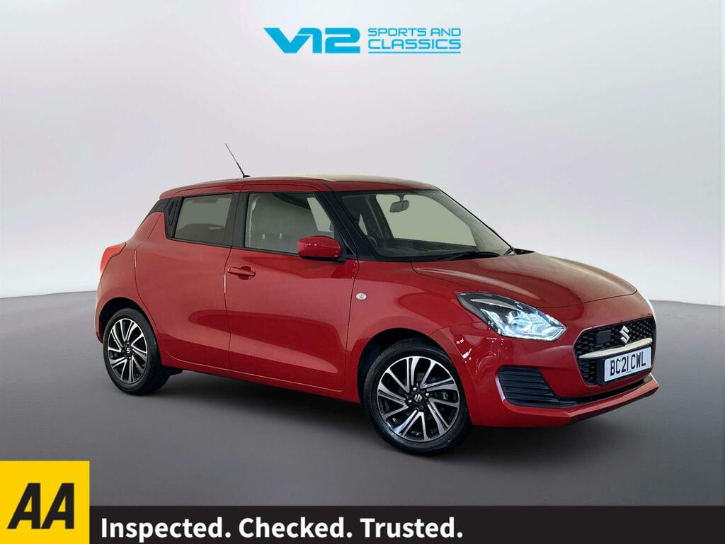 Suzuki Swift 1.2 Dualjet Mhev Sz-l Hatchback Hybrid Red