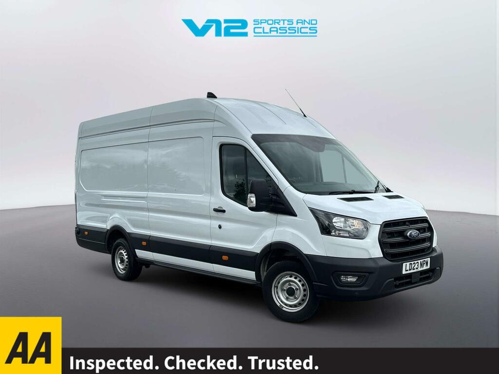 Ford Transit Custom 2.0 350 Ecoblue Leader Panel Van White