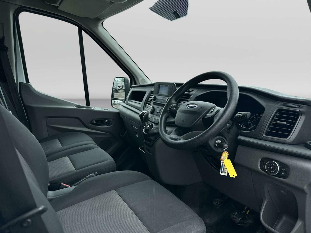 Ford Transit Custom 2.0 350 Ecoblue Leader Panel Van LD23NPW White #2