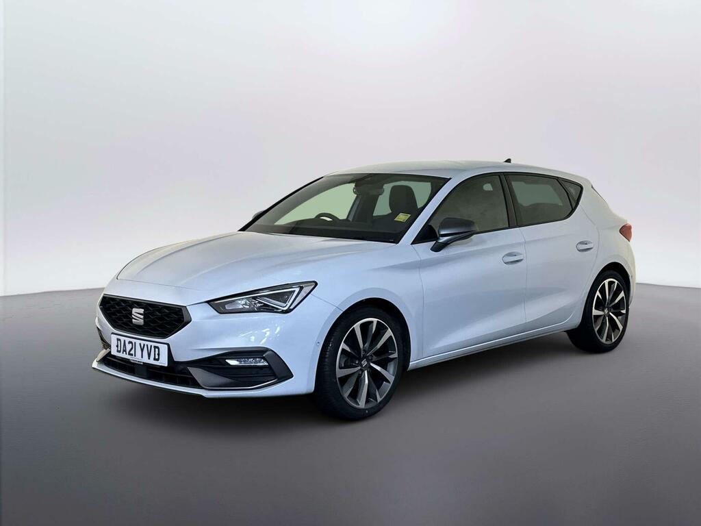 Seat Leon 1.5 Etsi Mhev Fr Sport Hatchback Hybrid White #4