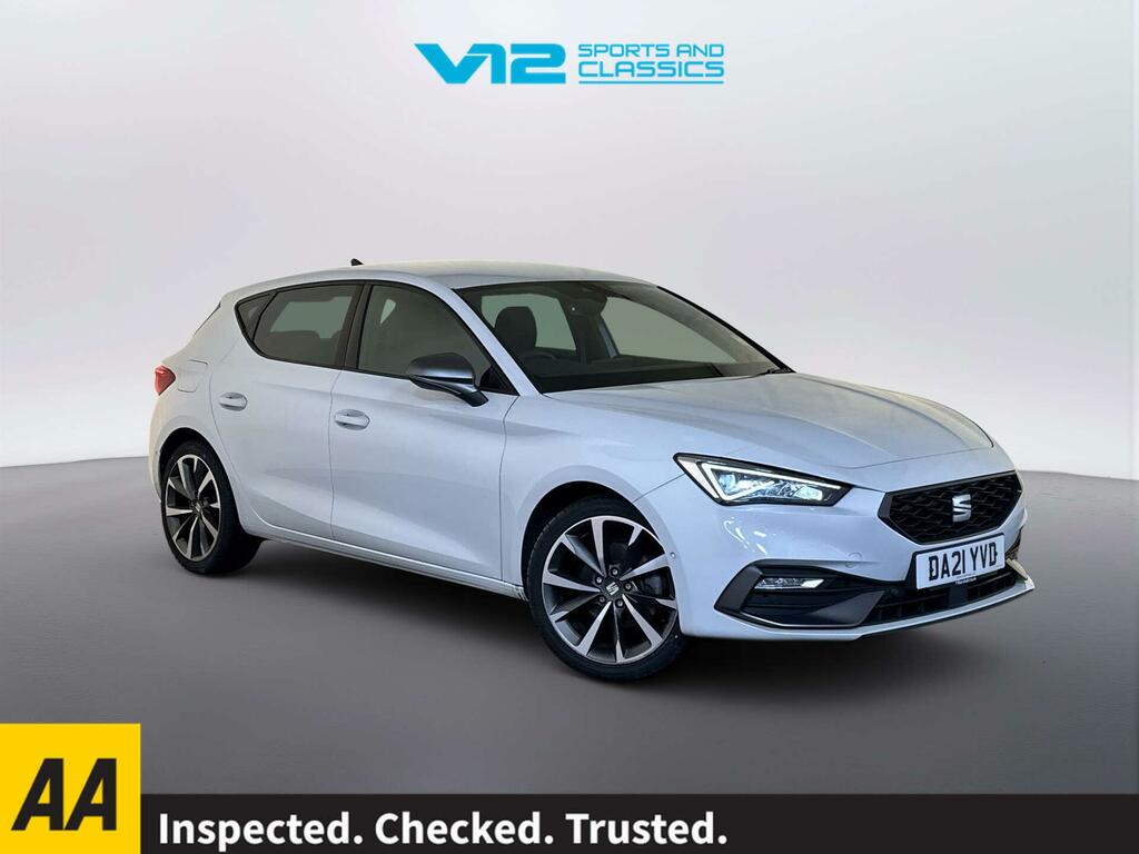 Seat Leon 1.5 Etsi Mhev Fr Sport Hatchback Hybrid White