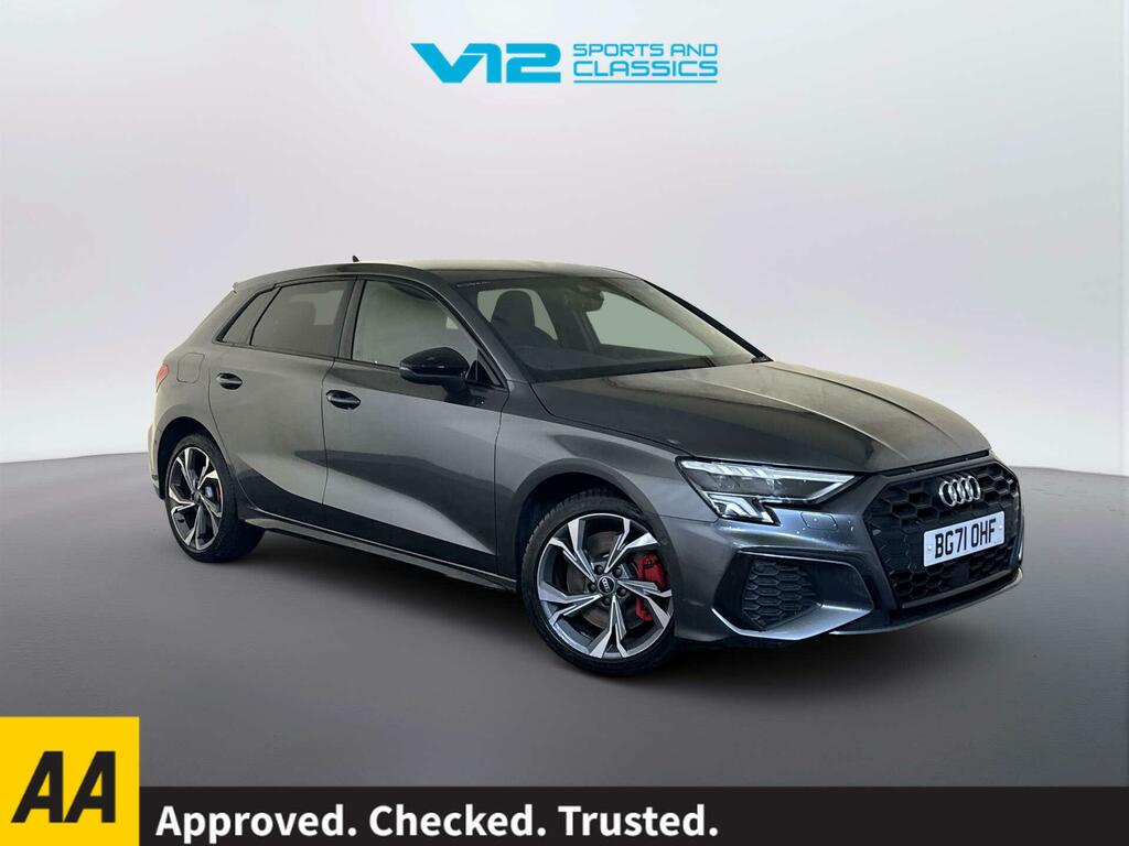 Audi A3 1.4 Tfsie 45 S Line Competition Sportback Petr Grey