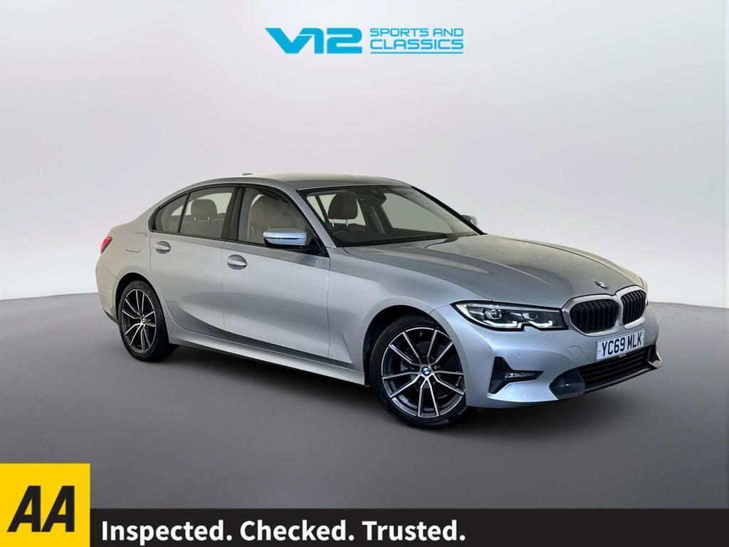 BMW 3 Series 2.0 320D Sport Saloon Euro 6 Ss Silver