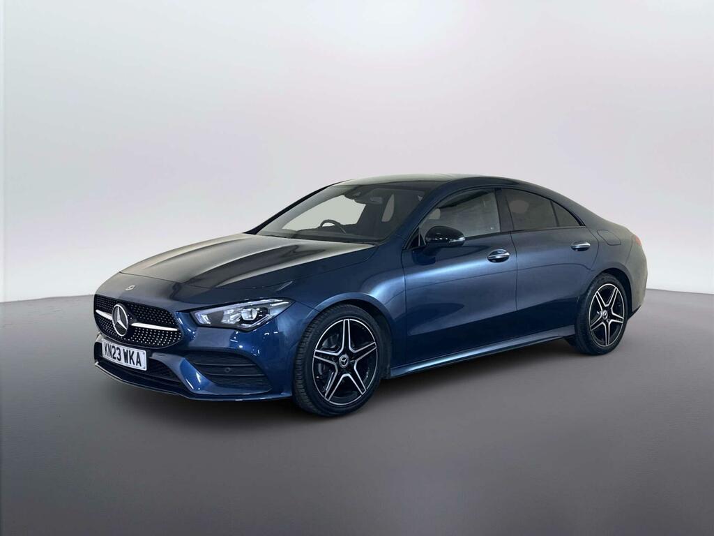 Mercedes-Benz CLA Class 1.3 Cla180 Amg Line Premium Coupe 7G- Blue #4