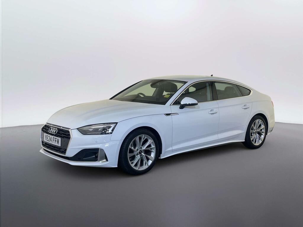 Audi A5 2.0 Tfsi 35 Sport Sportback S Tronic Eu White #4