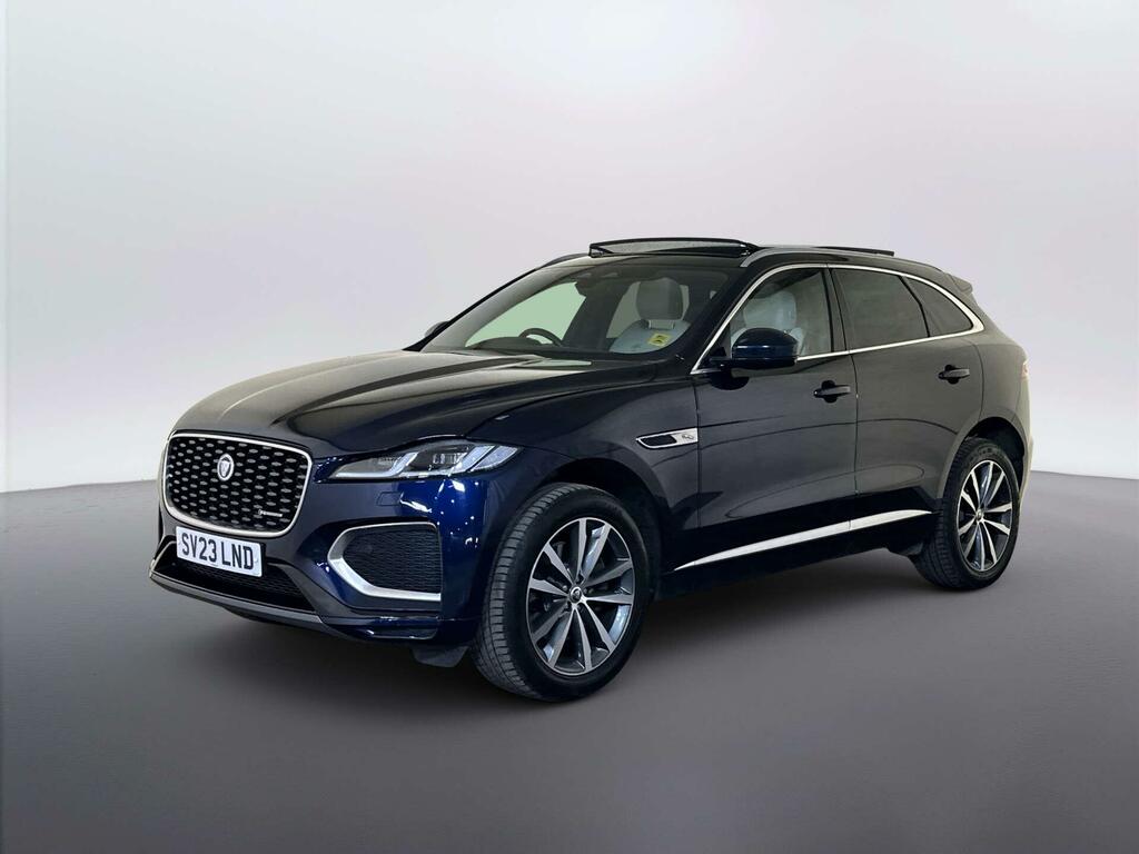 Jaguar F-Pace 2.0 P250i R-dynamic Se Black Suv A Blue #4