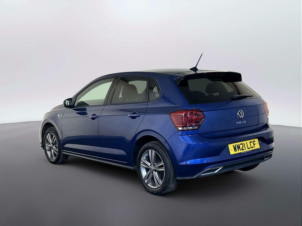 Volkswagen Polo 1.0 Tsi Gpf R-line Hatchback Eur Blue #6