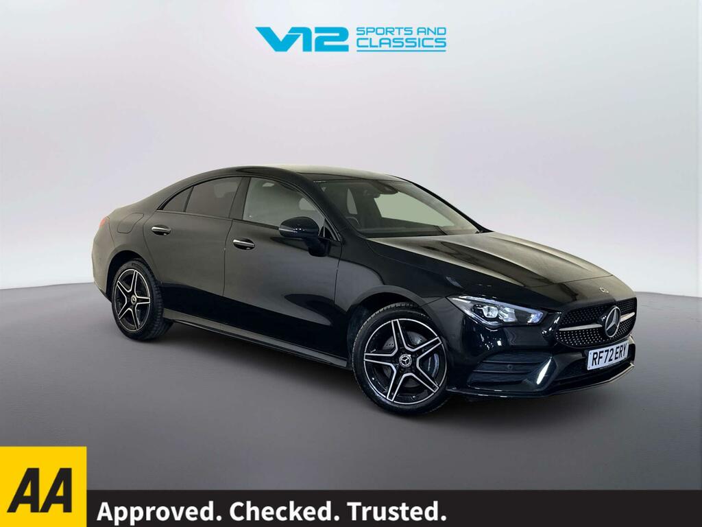 Mercedes-Benz CLA Class 1.3 Cla250e 15.6Kwh Amg Line Premium Coupe P Black