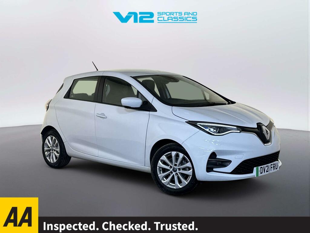 Renault Zoe R135 52Kwh Iconic Hatchback I R White