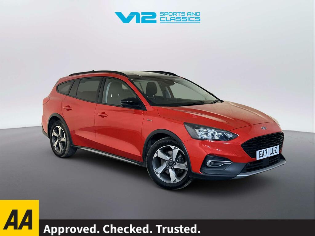 Ford Focus 1.0T Ecoboost Active Edition Estate Man Red