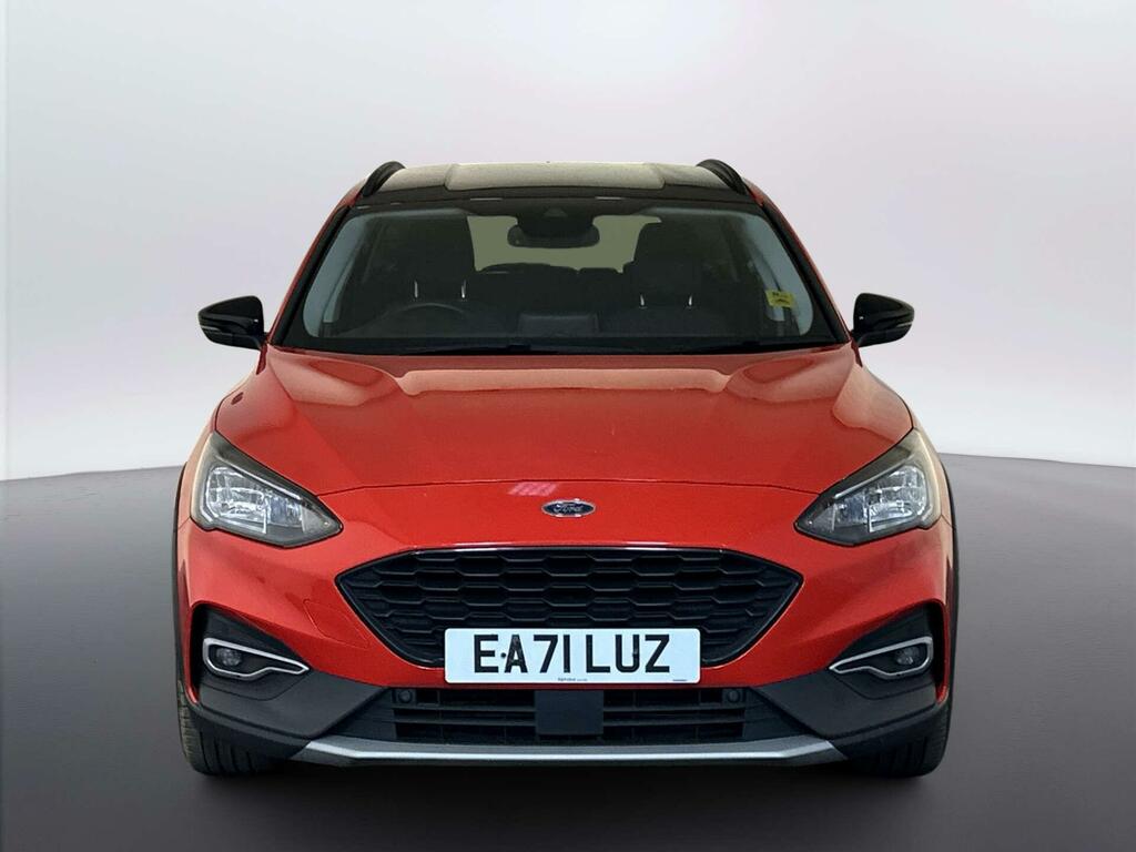 Ford Focus 1.0T Ecoboost Active Edition Estate Man EA71LUZ Red #3