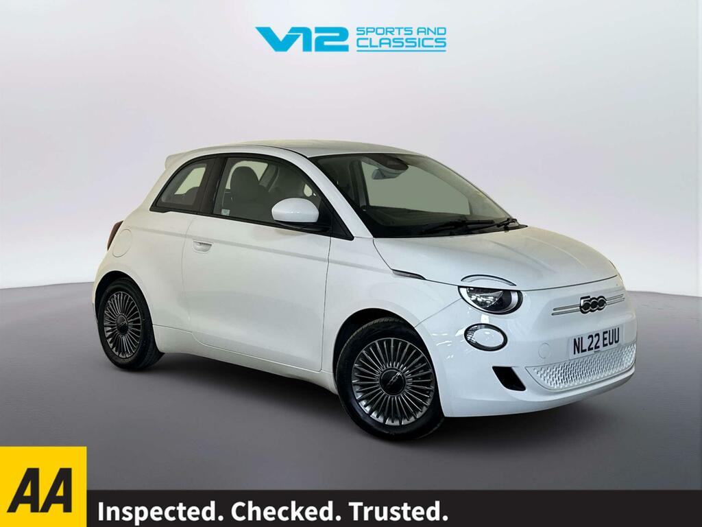 Fiat 500E 42Kwh Icon Hatchback 118 Ps White