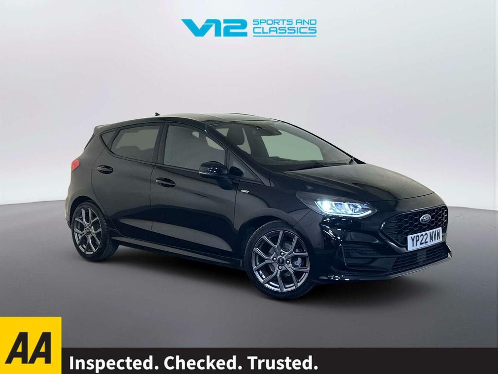 Ford Fiesta 1.0T Ecoboost St-line Hatchback Black