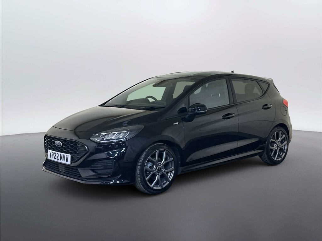 Ford Fiesta 1.0T Ecoboost St-line Hatchback Black #4
